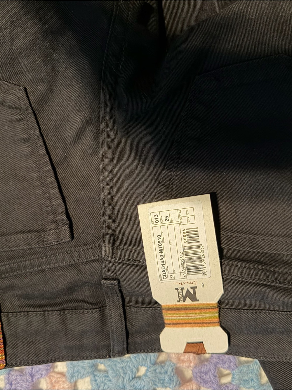 Women's Black Missoni Jeans - NWT Size 25